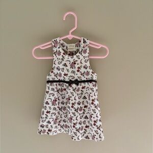 Disney Floral Cotton Dress and Matching Cardigan